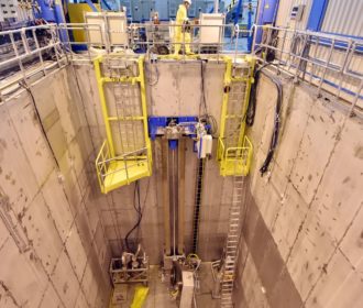Kernkraft Rückbau EnBW Obrigheim leeres Brennelement-Lagerbecken