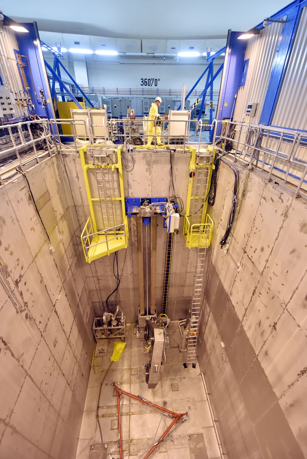 Deutschland Kernkraft Rückbau EnBW Obrigheim leeres Brennelement-Lagerbecken