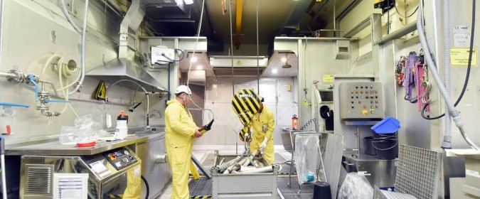 Kernkraft Rueckbau EnBW Obrigheim Vorbereitung Dekontamination