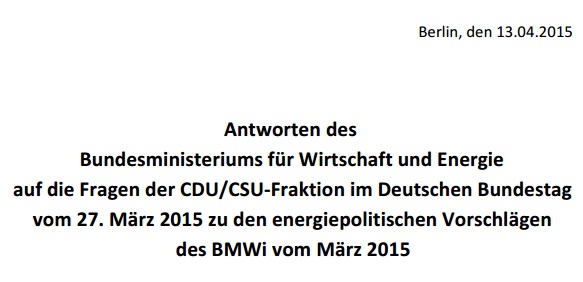 CDU Klimaabgabe, Energiewende aktuell