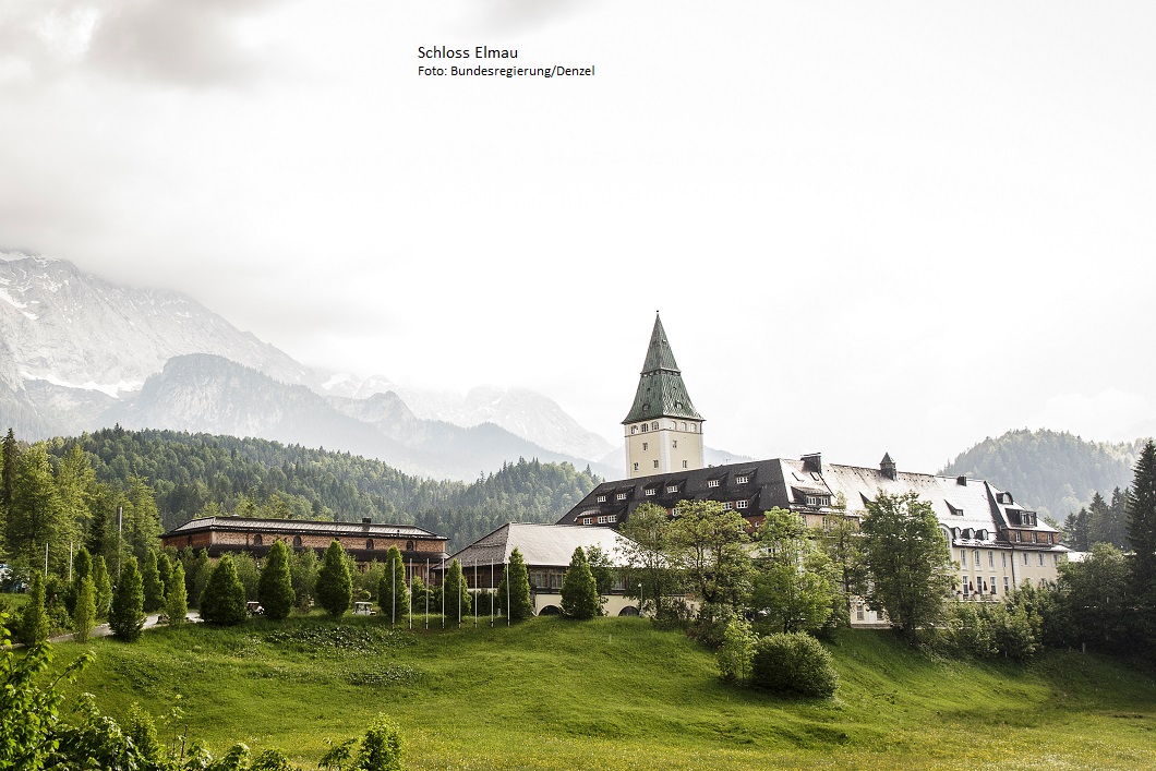 Schloss Elmau im oberbayerischen Wettersteingebirge ist mit seiner landschaftlich reizvollen Kulisse ein geeigneter Tagungsort für den diesjährigen G7-Gipfel.