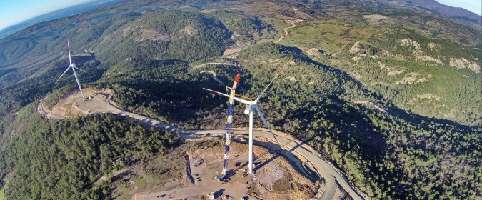 Der Windpark Koru des deutsch-türkischen Gemeinschaftsunternehmens Borusan EnBW Enerji.