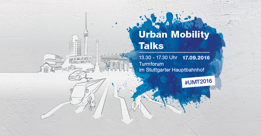 Die Urban Mobility Talks - am 17.09. in Stuttgart