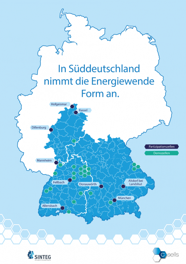 In Süddeutschland nimmt die Energiewende Form an: Zehn Orte in Süddeutschland, wo die Mitmach-Energiewende im Fokus steht.
