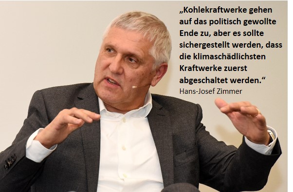 Beim Debattenabend: Dr. Hans-Josef Zimmer; Mitglied des Vorstands EnBW Energie Baden-Württemberg AG. Foto: W. List